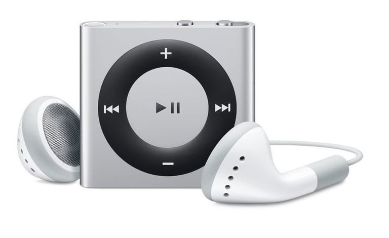Apple iPod Shuffle 2GB Silver (4th Generation) - MC584LL/A Image 1
