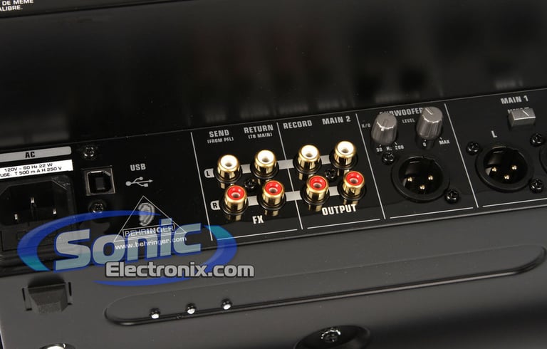 Behringer VMX1000USB Image 5