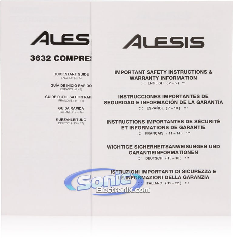 Alesis 3632 Compressor Image 7