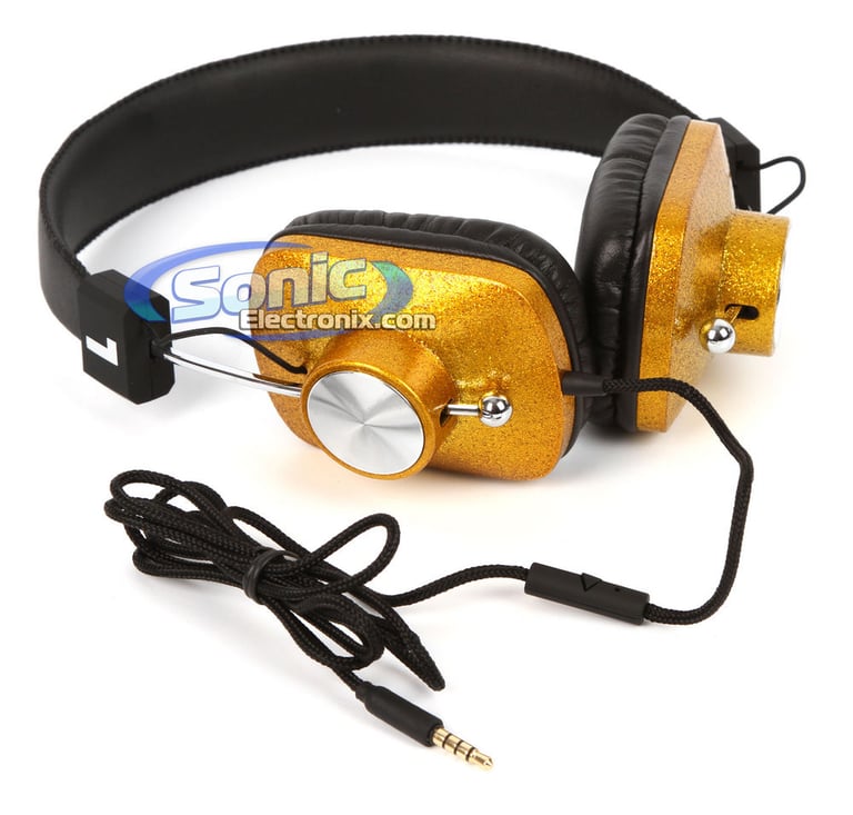 Eskuche Control i GLD Gold Flake On-Ear Headphones (081511CNG) Image 2