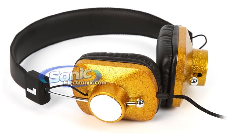 Eskuche Control i GLD Gold Flake On-Ear Headphones (081511CNG) Image 3