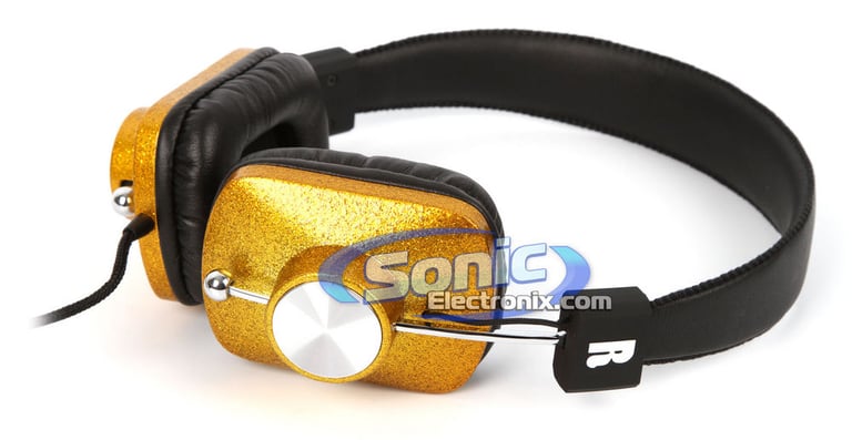 Eskuche Control i GLD Gold Flake On-Ear Headphones (081511CNG) Image 4