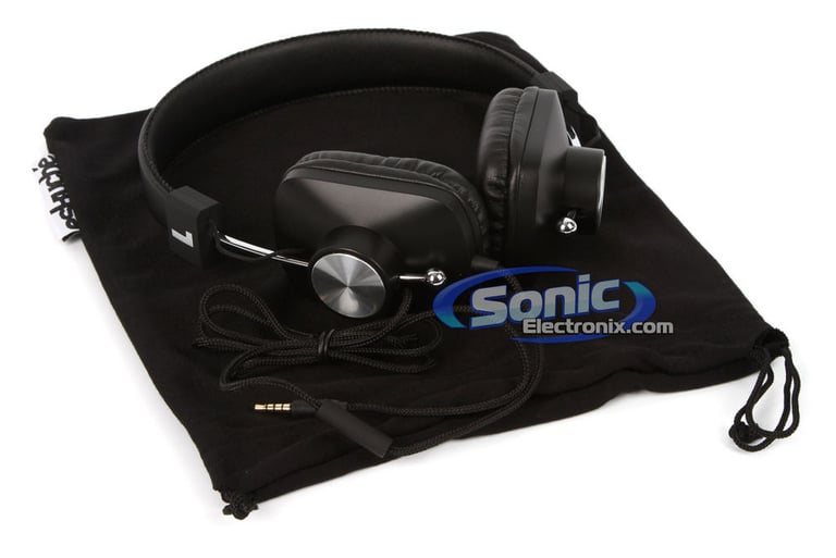 Eskuche Control-i MAT Matte Black On-Ear Headphones (081511CNB) Image 7