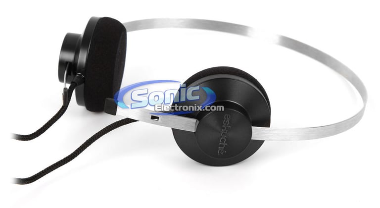 Eskuche Kassette Walkman Style On Ear Headphones (041511KBK) Image 4