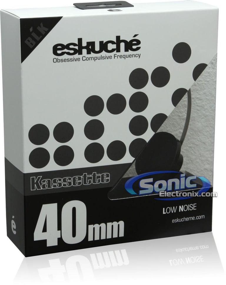 Eskuche Kassette Walkman Style On Ear Headphones (041511KBK) Image 8