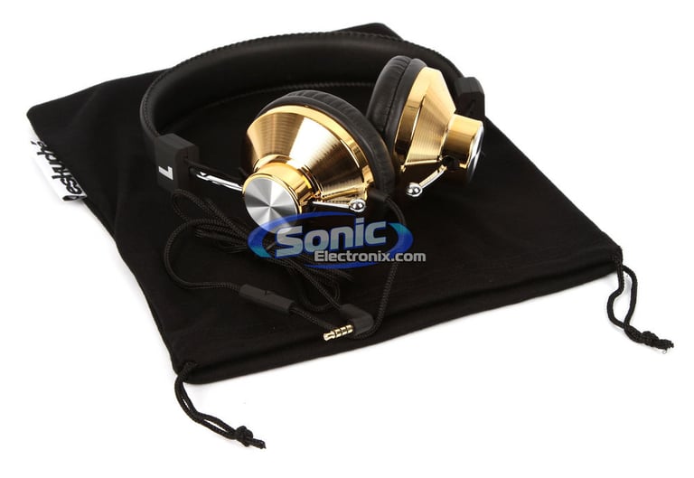 Eskuche 33iG Gold DJ-Style On-Ear Headphones (05151133G) Image 7