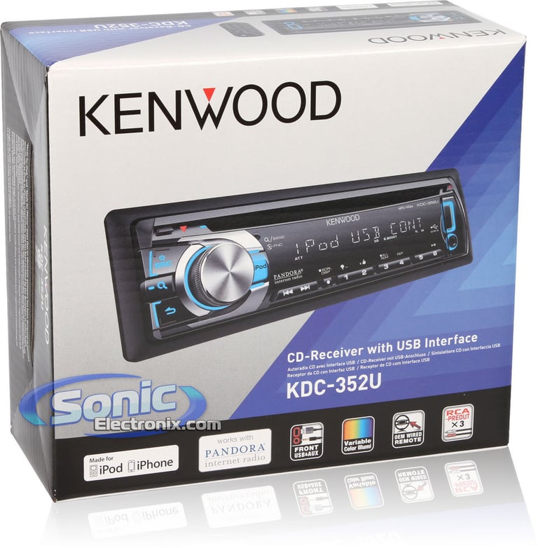 Kenwood KDC-352U Image 9