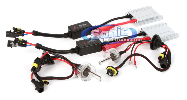 Elite Slim Series H7-6K-SLIM HID Xenon Headlights Image 1