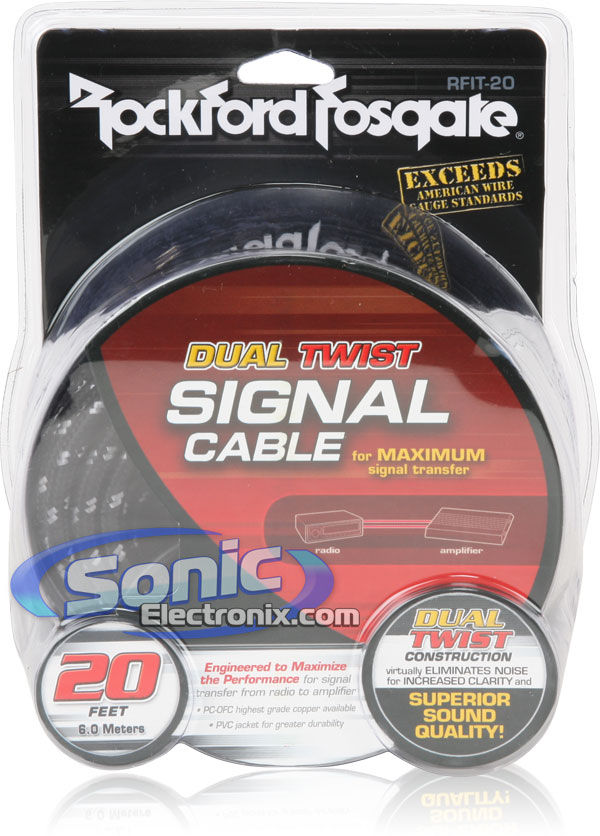 Rockford Fosgate RFIT-20 Premium 2-Channel RCA Image 2