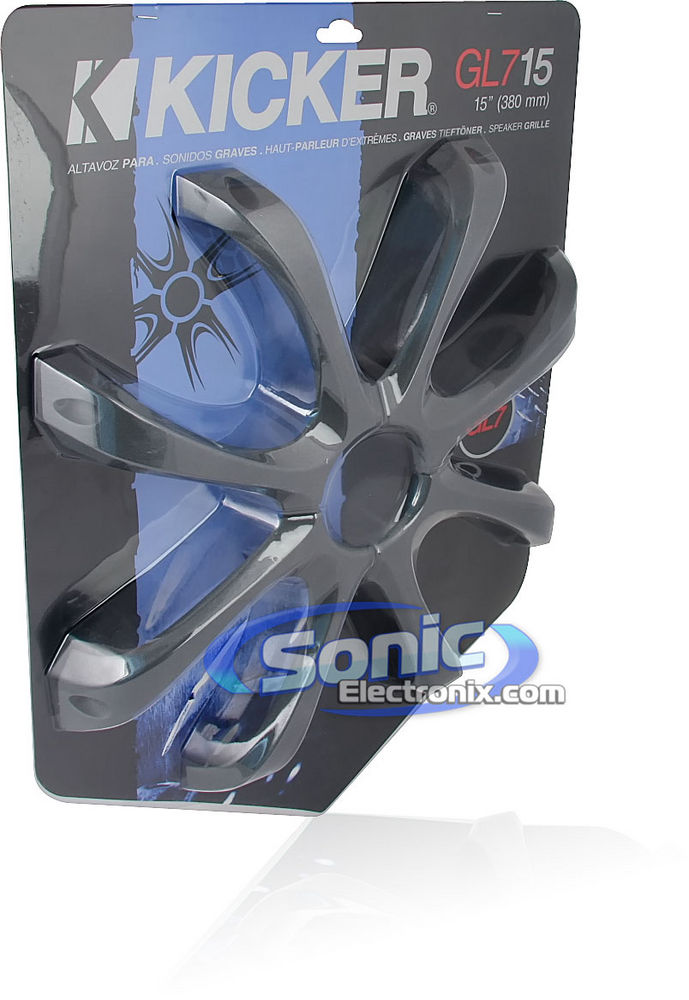 Combo (2) Kicker 08S15L74 and (1) Hifonics Brutus BRZ2400.1D Image 9
