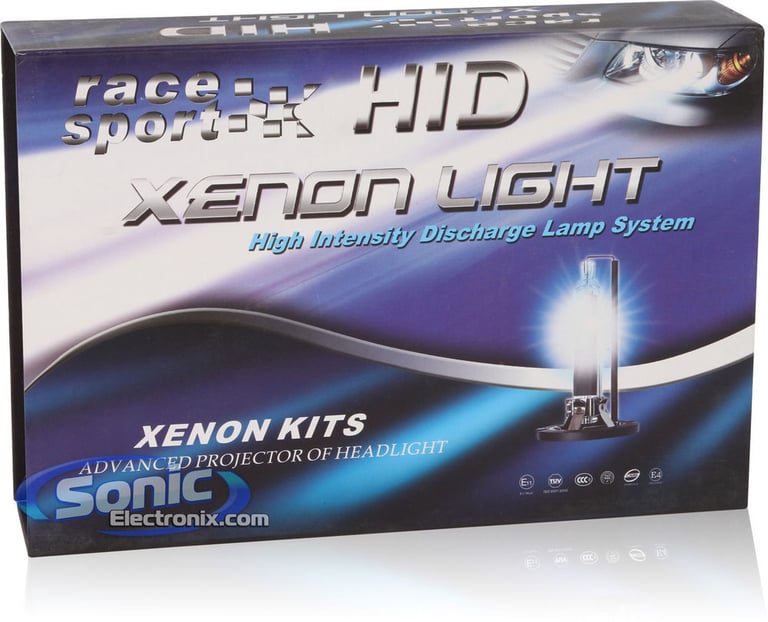 Elite Series H4-3K-SB HID Xenon Headlights Image 5