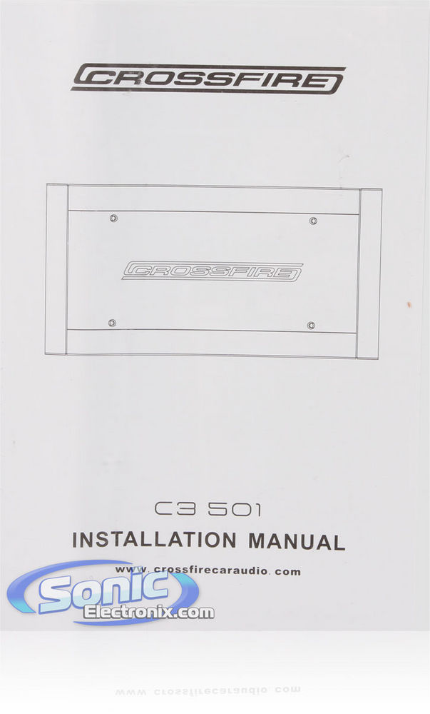 Crossfire C3 501 Amplifier Package Image 7