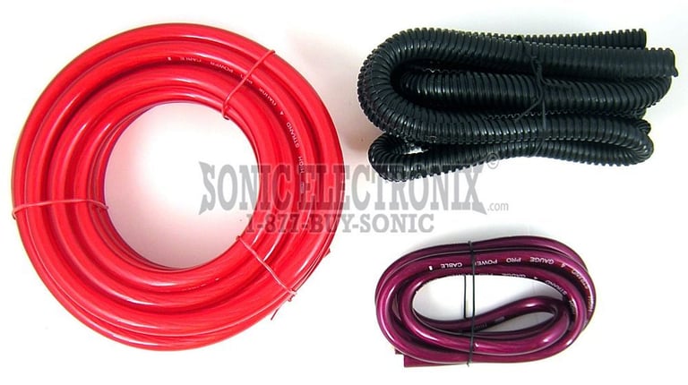 Complete 4 Gauge Amplifier Kit Image 2