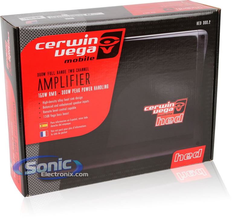 300W Max Cerwin-Vega Amplifier + InstallBay Amplifier Kit Image 9