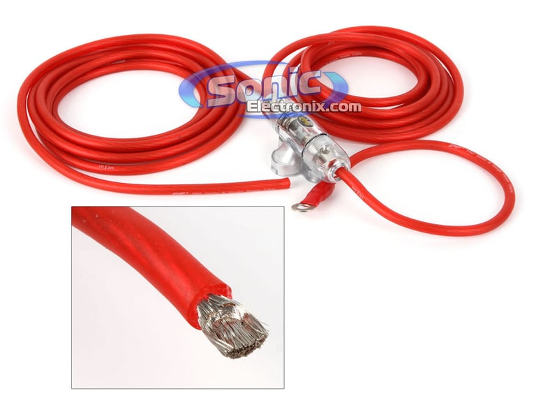 1000W Max Cerwin-Vega Amplifier + Stinger Amplifier Kit Image 11