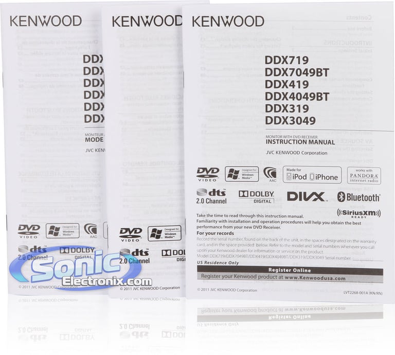 Kenwood DDX319 Image 7