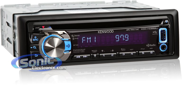 Kenwood KDC-HD552U Image 2