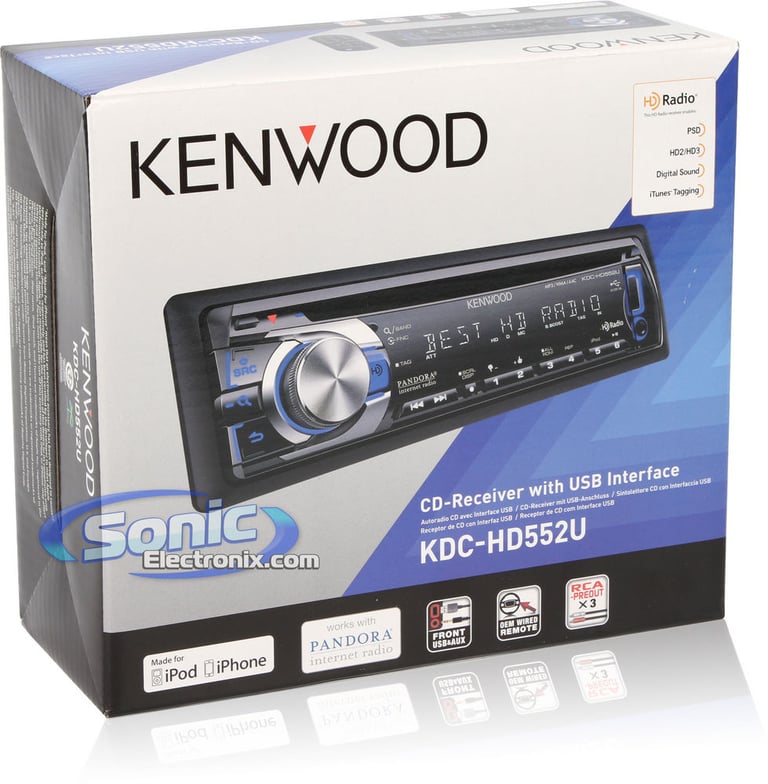 Kenwood KDC-HD552U Image 9