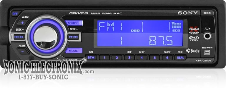 Sony CDX-GT520 Image 2