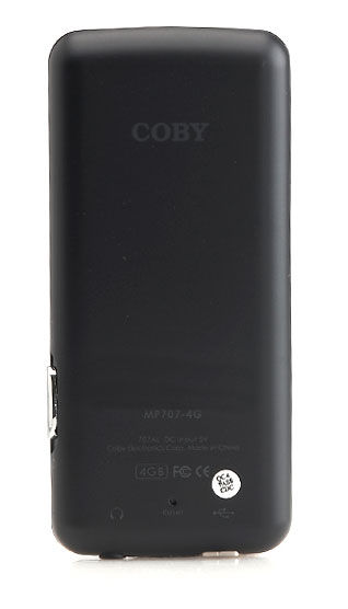 Coby MP707-4GBLK Portable Video MP3 Player With FM Tuner Image 3