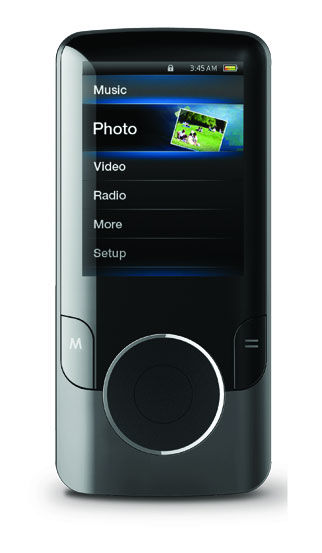 Coby MP707-4GBLK Portable Video MP3 Player With FM Tuner Image 1