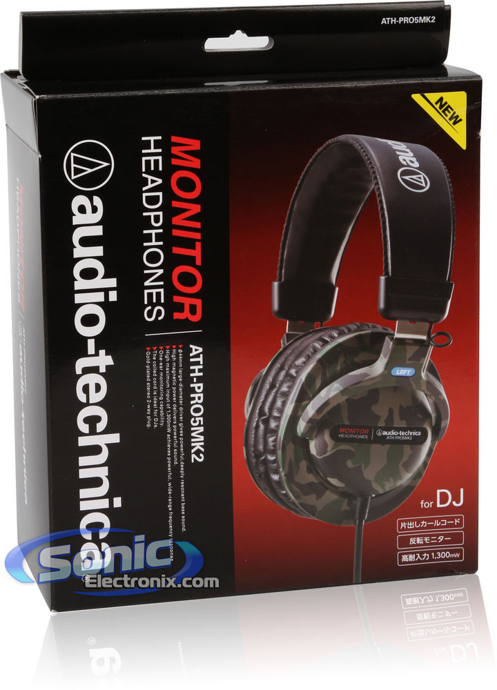 Audio Technica ATH-PRO5MK2CM (ATHPRO5MK2CM) Over-Ear Headphones Image 6