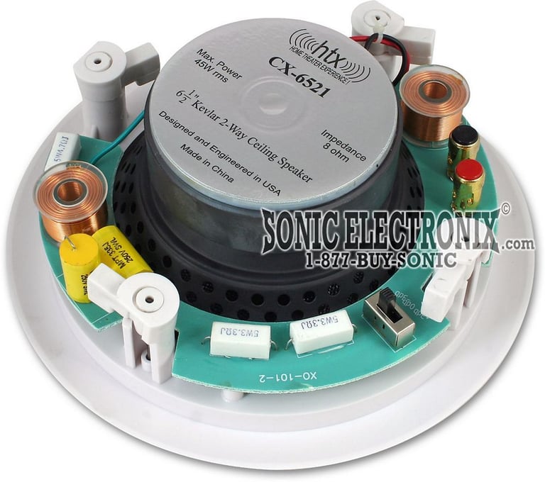 CX6521 -- 6-1/2" 2-way In-ceiling Speaker (Priced Per Speaker) Image 2