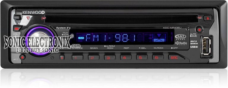 Kenwood KDC-MP435U Image 2