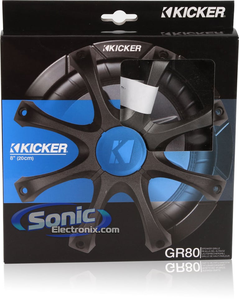 Kicker GR80 8" Speaker Grille Image 3