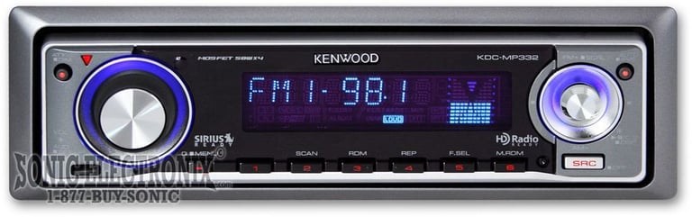 Kenwood KDC-MP332 Image 2