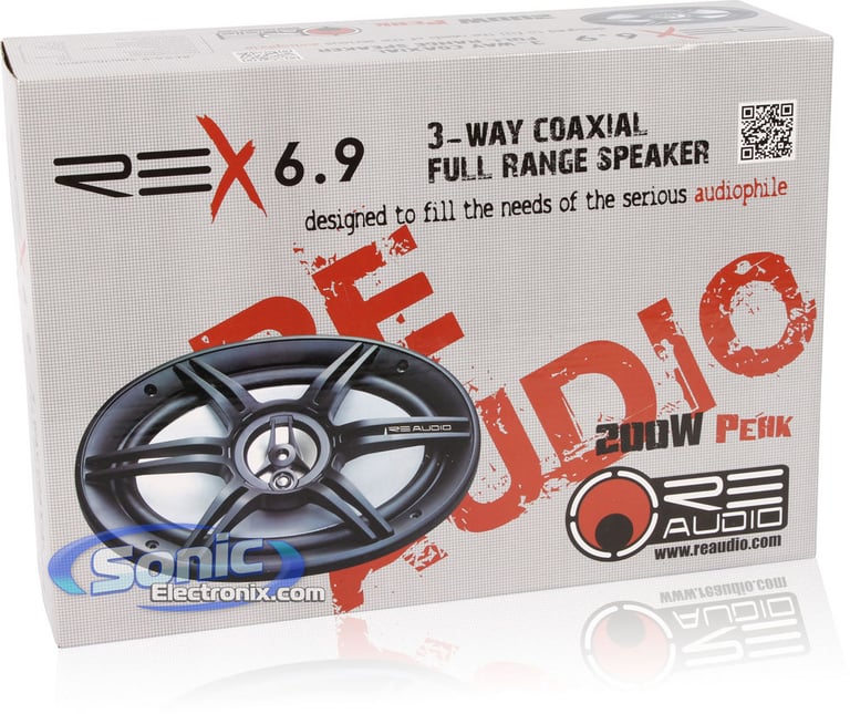 RE Audio REX6.9 6x9" Coaxial Speakers Image 9