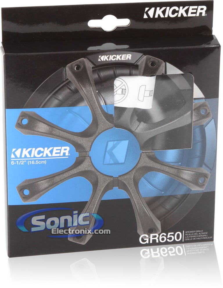 Kicker GR650 6-1/2'' Speaker Grille for CompVT Image 3