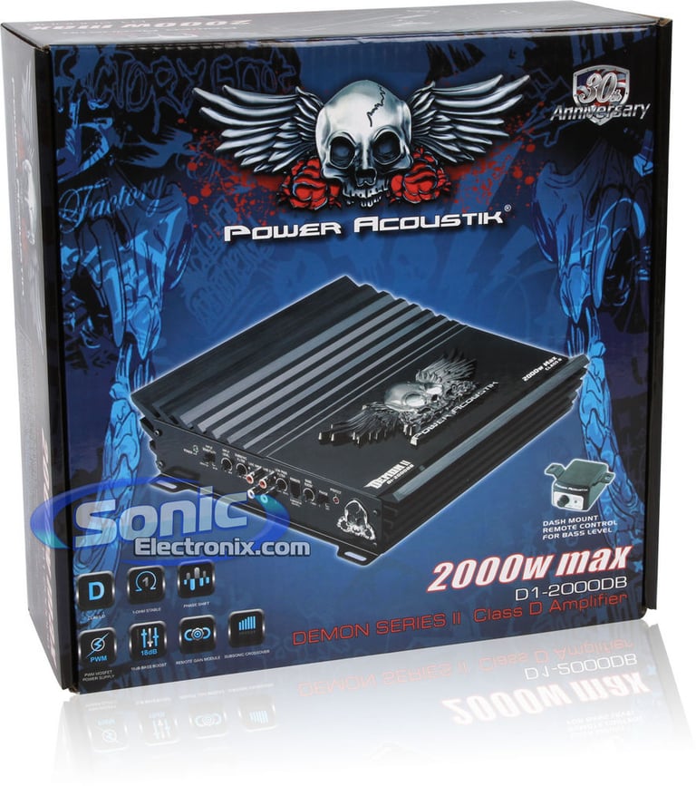 Power Acoustik D1-2000DB Image 7