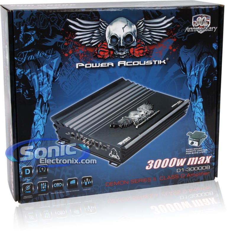 Power Acoustik D1-3000DB Image 7