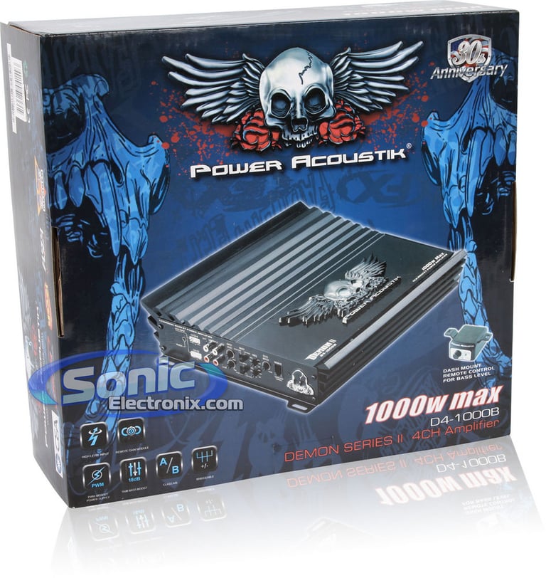 Power Acoustik D4-1000B Image 8