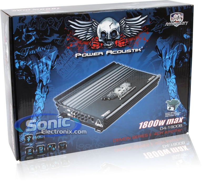 Power Acoustik D4-1800B Image 8