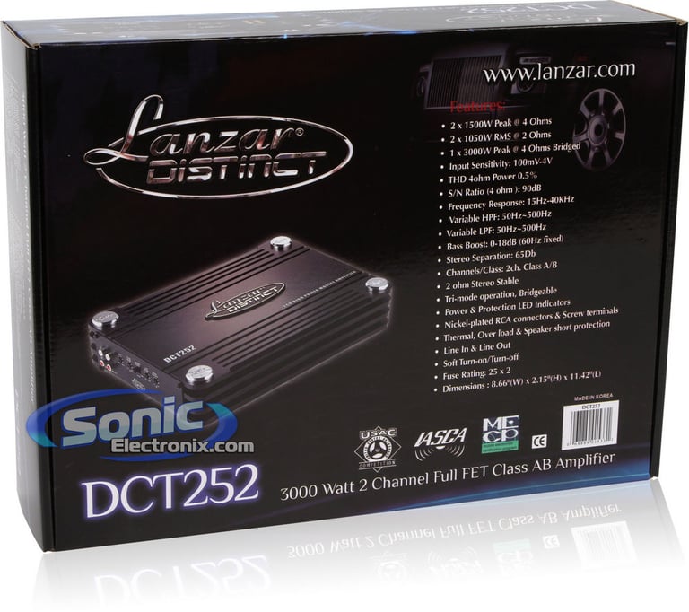 Lanzar DCT252 Image 4