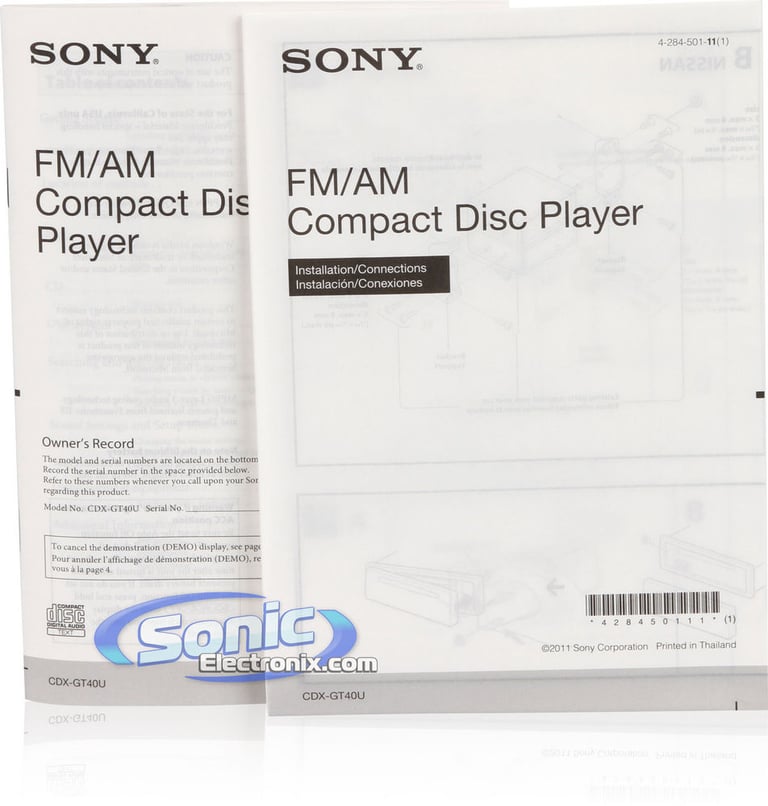 Sony CXS-GT4016F Image 7