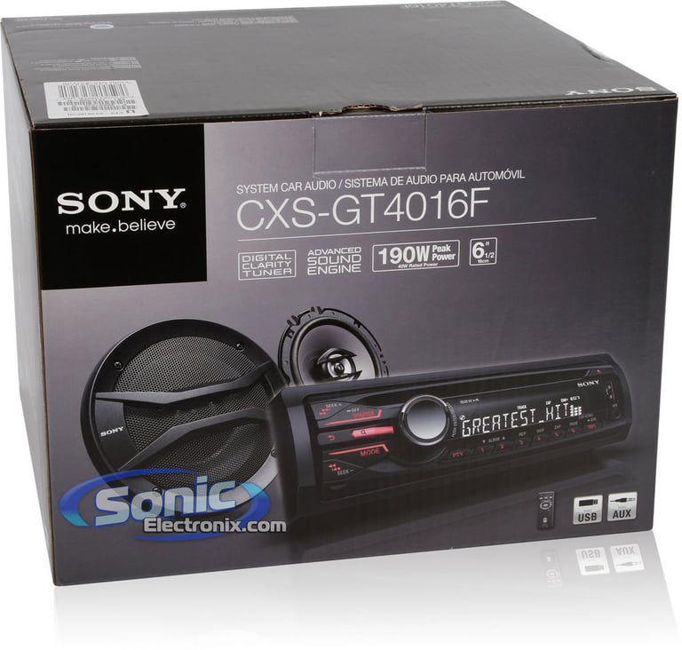 Sony CXS-GT4016F Image 14