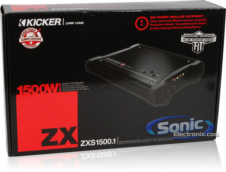 Kicker ZXS1500.1 (12ZXS1500.1) Image 8