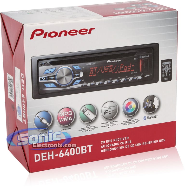 Pioneer DEH-6400BT R/B Image 9