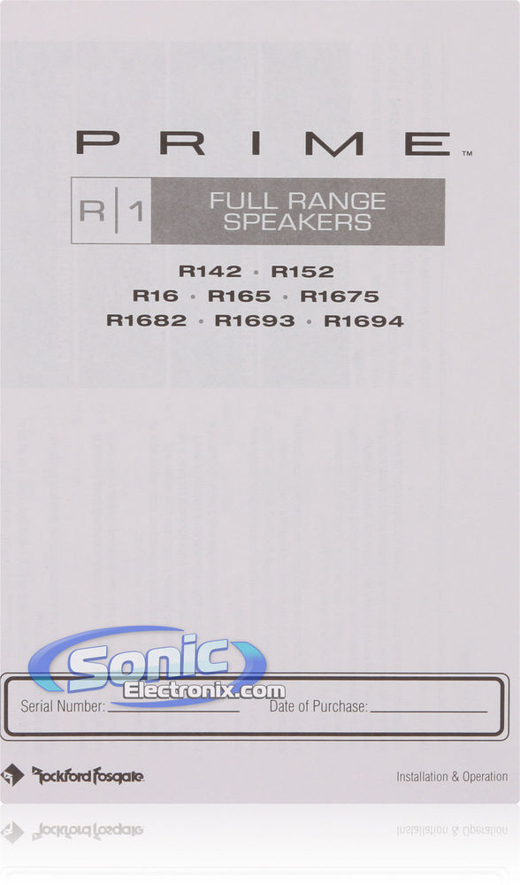 Rockford Fosgate R1694 Image 9