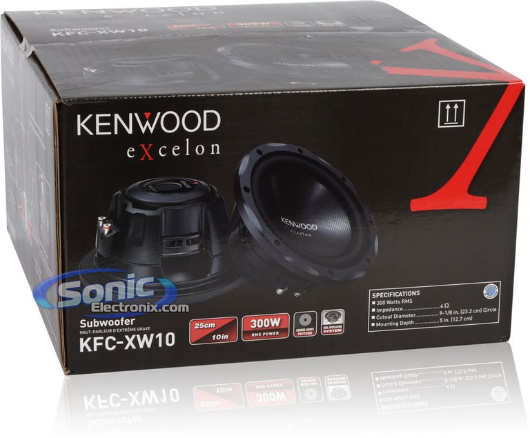 Kenwood KFC-XW10 Image 5