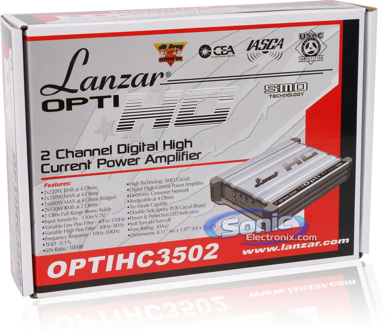 Lanzar OPTIHC3502 Opti HC Series Image 4