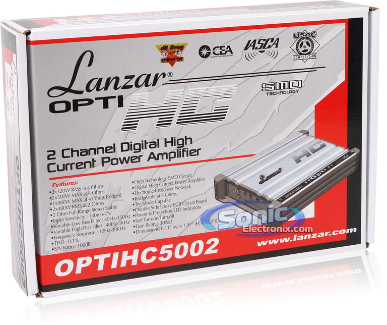 Lanzar OPTIHC5002 Opti HC Series Image 4