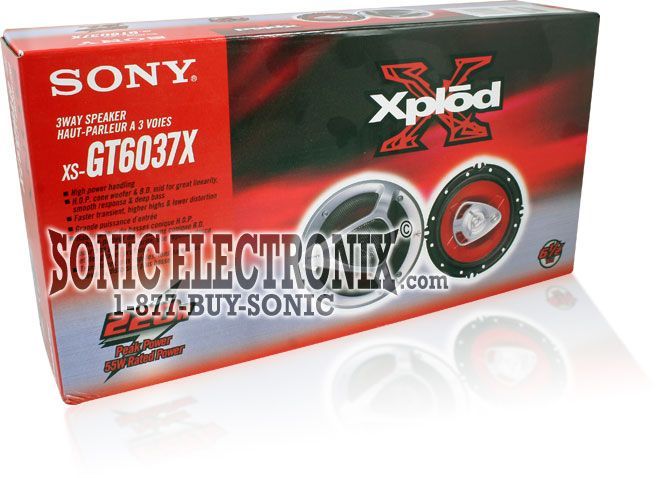 Sony XS-GT6037X Image 6