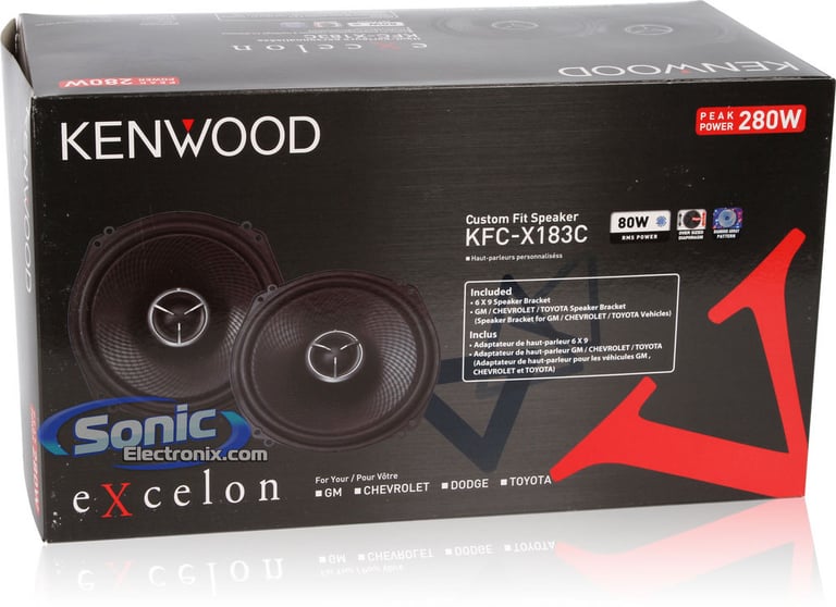 Kenwood KFC-X183C Open Box Incomplete Image 10