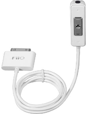 FiiO E1 (White) Headphone Amplifier with In-Line Remote Image 1