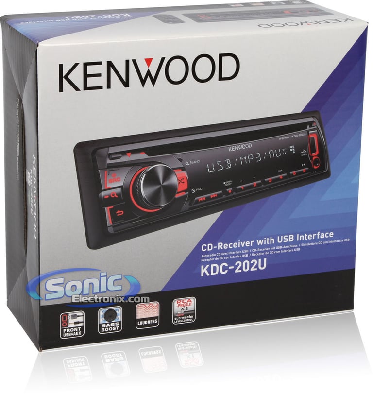 Kenwood KDC-202U Image 8