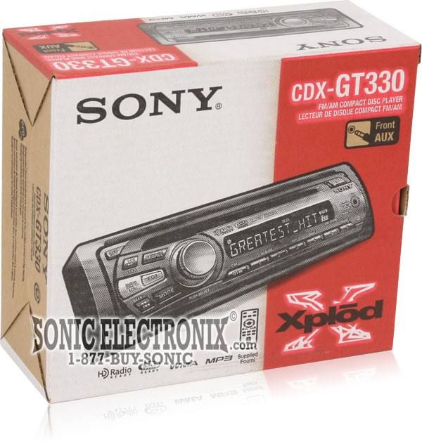 Sony CDX-GT330 Image 6